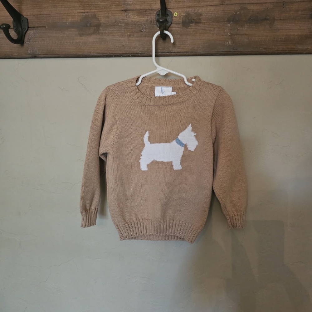 Little English Scottie Dog Sweater